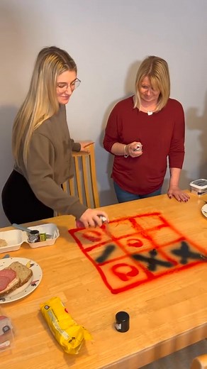 2K views · 47 reactions | TIC TAC TOE AT DINNER  | Doreen Cobb | Facebook