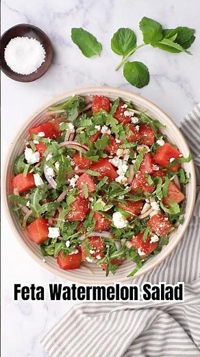 Feta Watermelon Salad