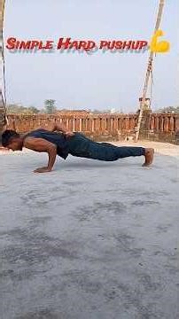 One Hand Push-Up💪🔥