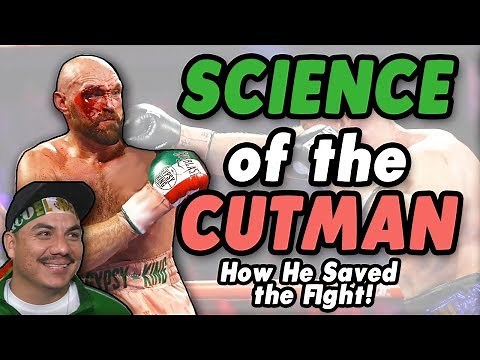 Tyson Fury WILD Eye Cut | The SCIENCE used by Cutman to Save the Fight!