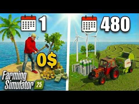 My BIGGEST PAYOUT So Far… 👉 0$ ISLAND SURVIVAL with Just a Rod 🌴🚜 #3