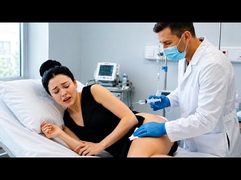 She Was Crying From Injection Fear 😰💉