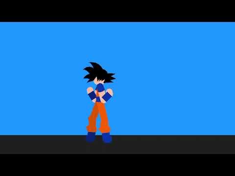Goku testing ssj Power (short animation)