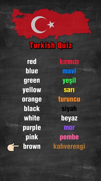Learn Turkish Colors: How to Say Red, Blue, Green & More!