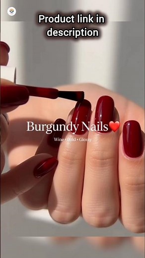 Wine Color Nails ❤️ | Elegant & Trendy Look