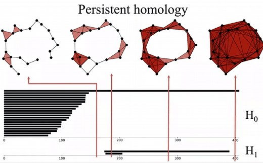 The barcodes of persistent homology 持久同调barcodes提取原理