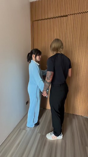 Supportive wifey be like 😅 #adonischestbinder Adonis Lesbian Philippines | Hergie & Lady