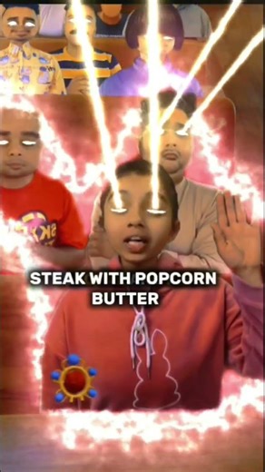 steak with popcorn butter🥩