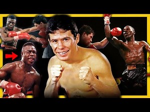 TOP 5 knockouts ESPECTACULARES de JULIO CÉSAR CHÁVEZ | Historia