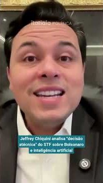 JEFFREY CHIQUINI ANALYZES "TECHNICAL-LESS DECISION" BY THE SUPREME COURT REGARDING BOLSONARO AND ...