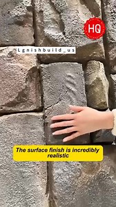 PU fortress stone panel #buildingmaterials #wallpanel #construction #architecture #interiordesign #renovation #homeImprovement #sustainablebuilding #concrete #diyprojects #moderndesign #decor #harmercoverings #stonedesignwall | Lgnisbuildus