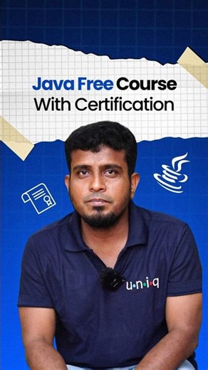 Java onlineல படிக்க 40k fees கட்ட வேணாம் freeயா course படிச்சு certificateயும் வாங்கலாம் | #Shorts