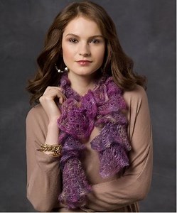 Lightning Fast Ruffle Scarf