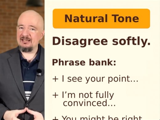 英语口语 | 礼貌表达不同意见 💬