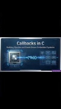 Callbacks in C: Building Flexible and Event-Driven Embedded Systems