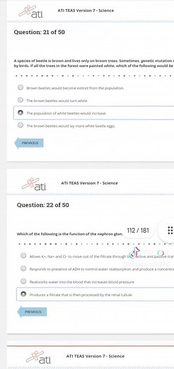 TEAS 7 Science Full Study Guide. #atiexam #teas7 #ati #teas