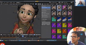 Watch Sybren Stüvel on the Blender Today Special Pose Library Stream