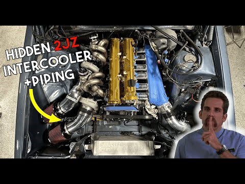 Volvo 242 Sleeper Gets [HIDDEN] 2JZ Intercooler Piping EP.8