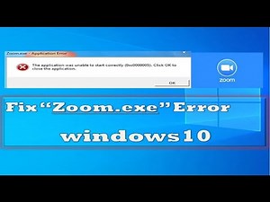 0xc0000005 Fix | How To Fix Error The application Was Unable To Start Correctly Windows 10 |