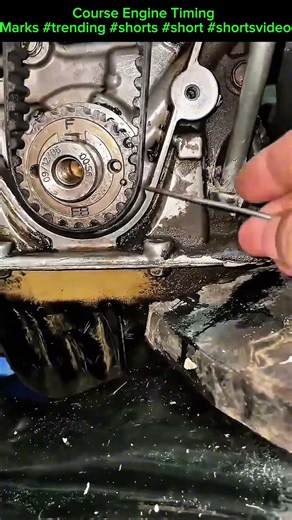 Course Engine Timing Marks Explained Simply #shortsvideo