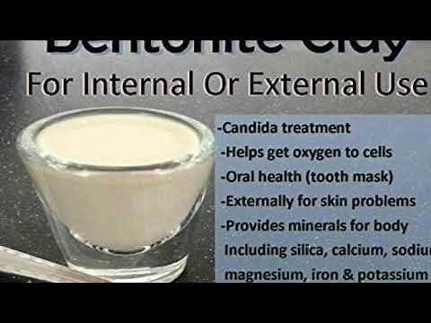Bentonite clay benefits!