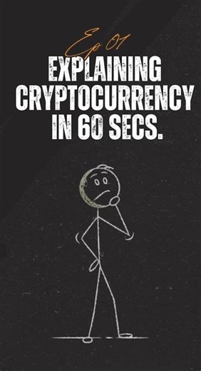 Cryptocurrency Explained in 60 Seconds | Crypto Basics for Beginners #crypto #marketsincryptoassets