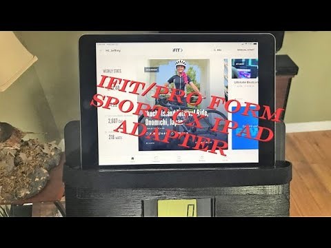 Pro Form Bike Sport CX with iFit Adapter DIY