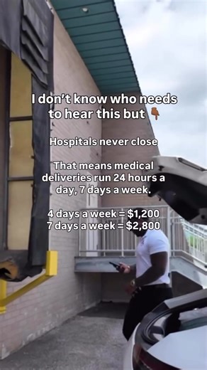 Join my free class in my link in bio if you want to learn how to become a medical courier #courier #courierdelivery #deliverydriver