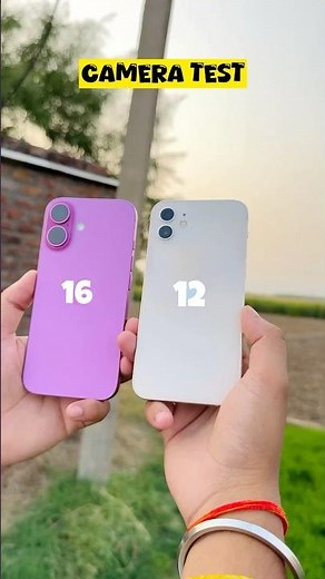 iPhone 16 vs iPhone 12 camera test 🔥