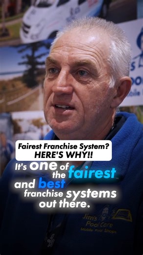 Why is the Jim's franchise system one of the fairest around? #jimspoolcare #jimsgroup | Jim's Group