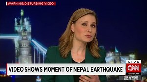 New video shows moment massive quake hits Nepal
