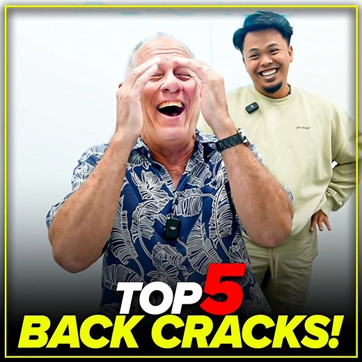 141K views · 2.3K reactions | Top 5 Back Cracks that were “TOO PAINFUL!” #chiropractic #backpain #neckpain #trending | Dr. Alex Tubio | Facebook