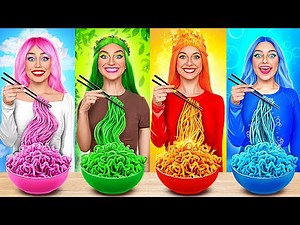 Fire Girl, Water Girl, Air Girl and Earth Girl | Crazy Challenge with Four Elements Multi DO