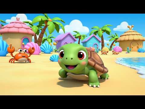 Baby Turtle Says Snap Snap Snip | Funny Animal Songs & Nursery Rhymes