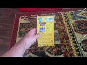 Blue’s Clues: Classic Clues! 2004 VHS Side Label 321