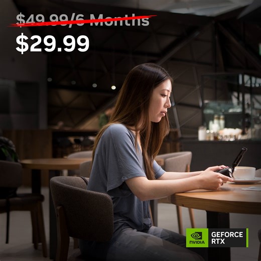 1.4K views · 56 reactions | ퟰퟬ% 헼헳헳 ퟲ-헠헼헻혁헵 헣헿헶헼헿헶혁혆 퐌퐞퐦퐛퐞퐫퐬퐡퐢퐩퐬  Yup, you read that right! Grab the deal here ➡️ https://nvda.ws/3MWvSEQ | GeForce NOW | Facebook