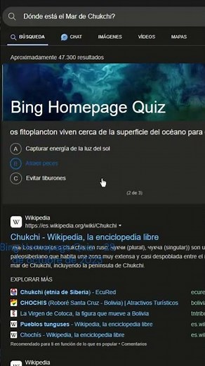 Bing Homepage Quiz - 28 de octubre de 2023