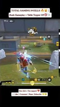 TG on FIRE!! 24 Kills Booyah 🔥🙀#gyangminglive#tgfoziajay #rockyandrdxtournament #tondegamer #soneeta