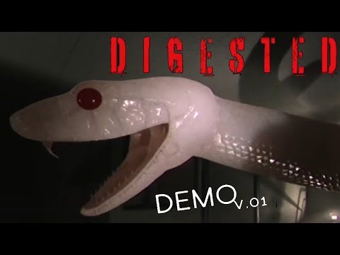 Can I Survive a terrifying backrooms snake in "Digested"? Spoiler: ...No.