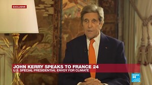 🔴 #EXCLUSIVE - "We need obviously to make up for an inexcusable absence for the last four years." Watch our exclusive interview with the U.S. special presidential envoy for climate John Kerry ⤵️ https://f24.my/7SQY.f | FRANCE 24 English
