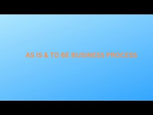 Business analyst | Life Insurance Domain | As Is & To Be Process