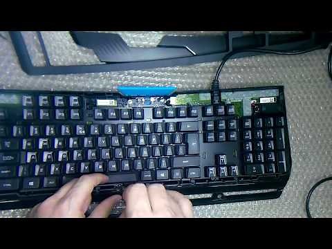 How to Open the Logitech G910 Orion Spectrum RGB Mechanical Keyboard