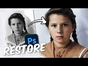 Learn the 1-Click RESTORE and Colorize technique in this Adobe Photoshop Tutorial