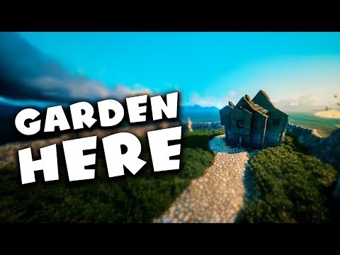 Garden for Ultimate Base! | Farming! Feed yourself! | Valheim