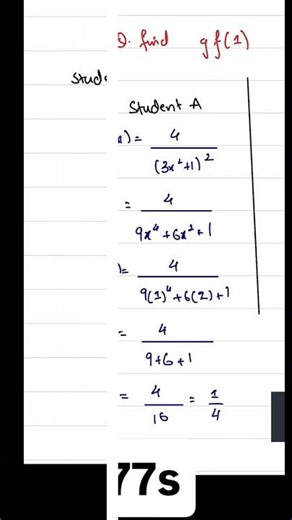 ⏰ Running out of time in exams? Try this composite functions trick to save time!
