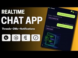 Build a Realtime Chat App with Notifications | Next.js, Clerk, Socket.io, Postgres | Node JS Part 5