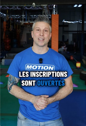 Les inscriptions pour le printemps sont ouvertes d’avril à juin au Motion 😳🔥 Parcours ninja, cours et développement sportif pour tous les âges. #inscriptions #ninja #sport #qc #motiongranby 🎥:@creationcontenuqc