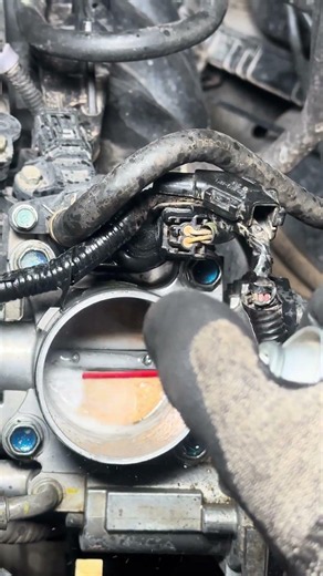 RPM Problem Solved By Cleaning Throttle Body #rpm #problem #solved #throttle #body