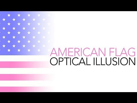 American Flag Optical Illusion - Sick Science! #002