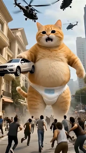 The Story Of Monster Cat and His Father #naughty #cat #viral #fyp #catstory